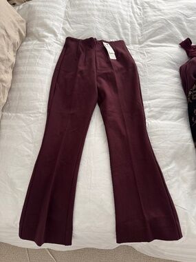 Banana Republic Ponte Bootcut Cropped Pant XXS Petite